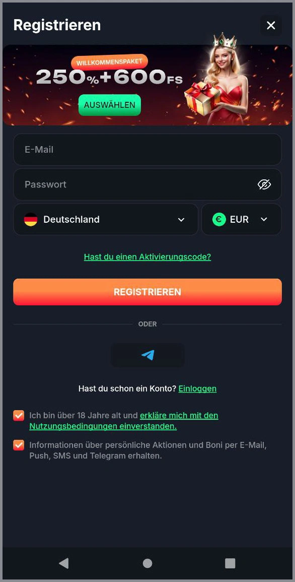 Beef Casino Funktionen und Registrierung für Spieler aus Deutschland