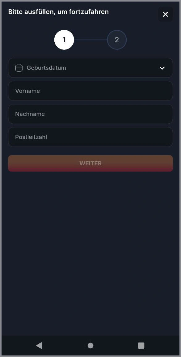 Schnelle Registrierung für neue Spieler bei Beef Casino